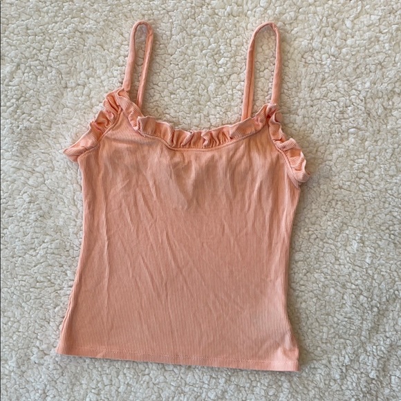 Truly Madly Deeply Emily Ruffle Cami Crop Top XS - Picture 4 of 11